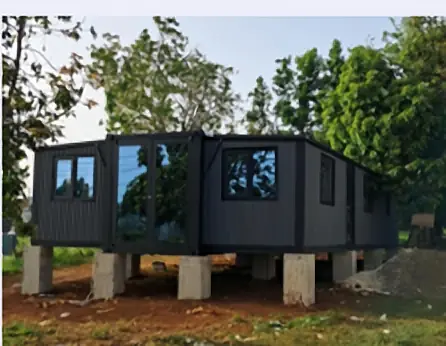 Casa expandible instalada